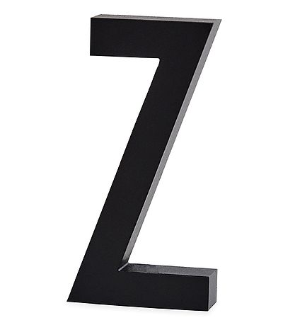 Design Letters Alu-Buchstaben - Z - Schwarz