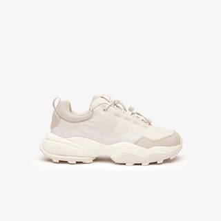 Sneaker Outdoor L-Guard Breaker CT femme en nylon ripstop Outdoor - Blanc - Lacoste - Femme
