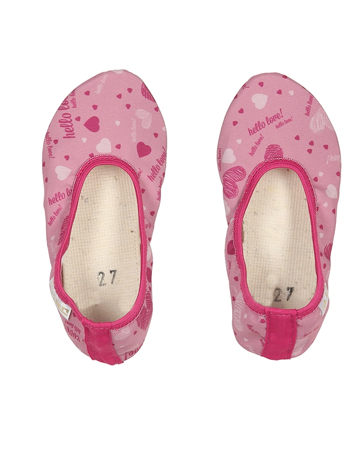 Gymnastikschuhe G 1 STYLE – HELLO LOVE in pink