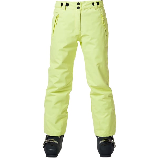 Pantalon de ski ROSSIGNOL SKI PANT GIRL SUNNY LIME