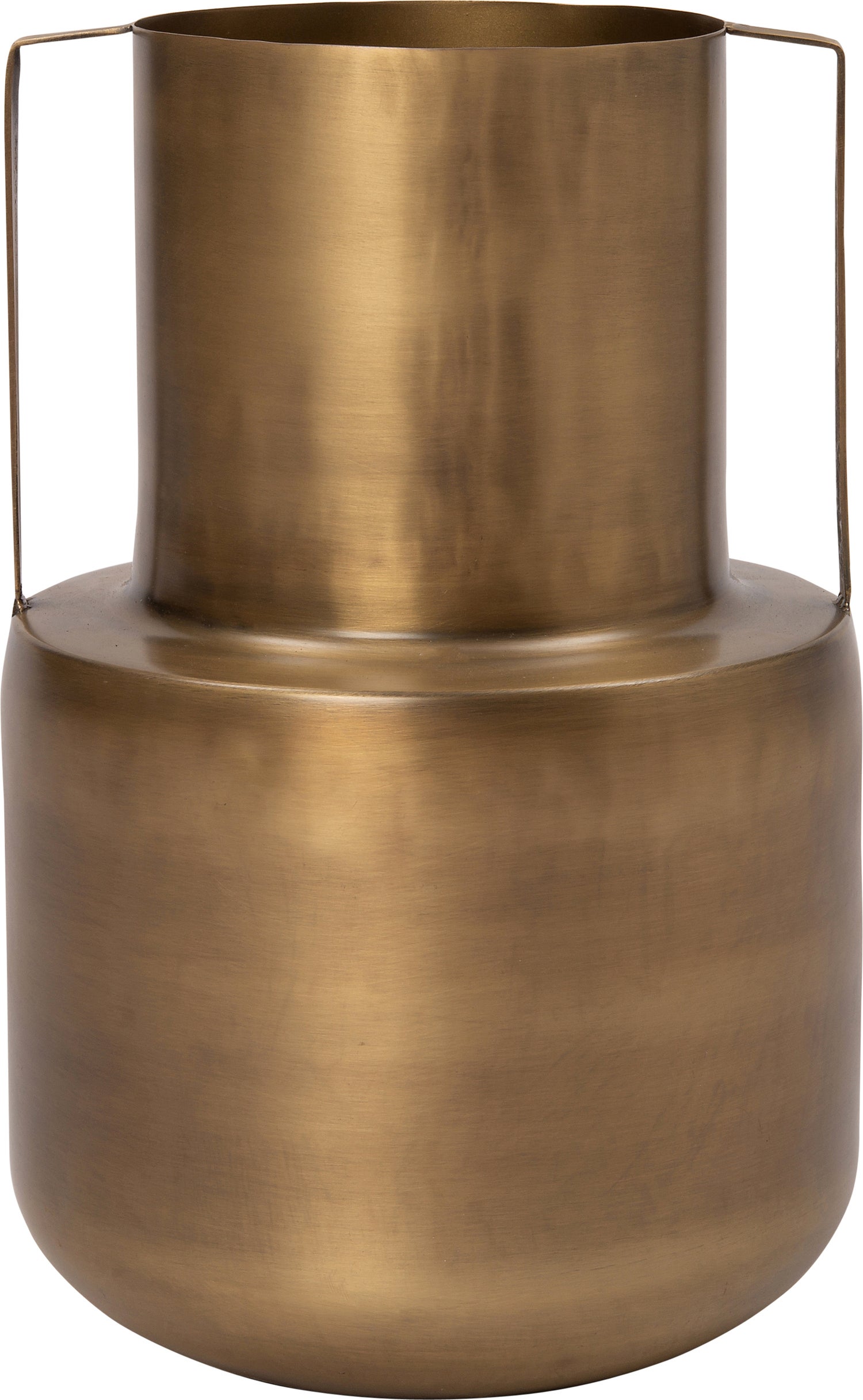 Intratuin vaas Zev goud D 24 H 35,8 cm