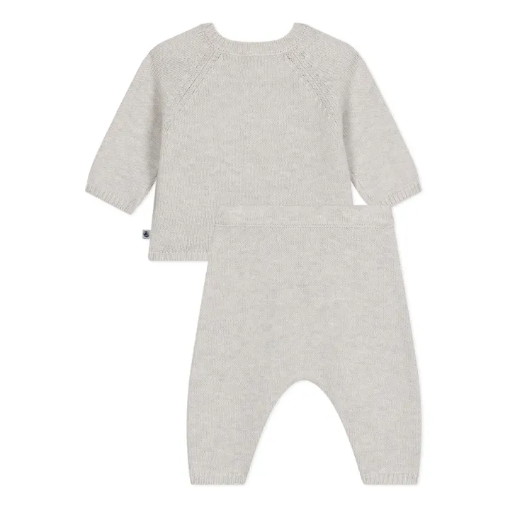 Petit Bateau Ensemble Montricot Laine | Gris