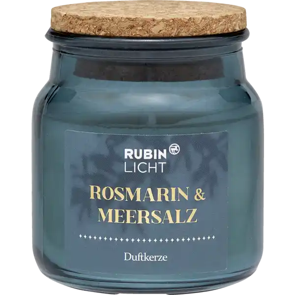 1-Docht Duftglas Rosmarin & Meersalz