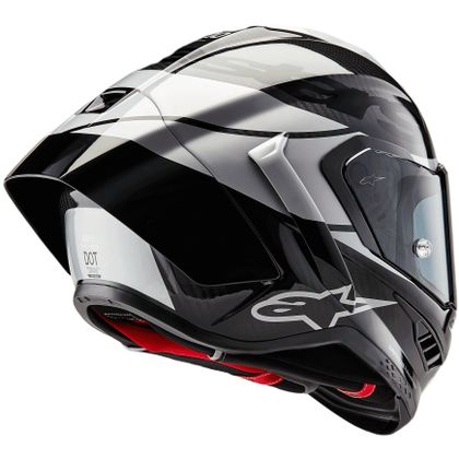 Casque Alpinestars Supertech R10 Element - Carbone / Blanc