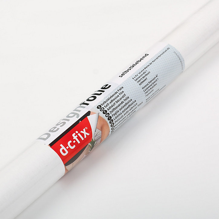Adhésif décoratif d-c-fix® Uni brillant blanc 2.10m x 0.90m
