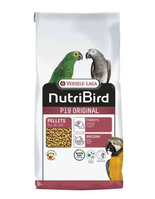 Versele-Laga Nutribird P19 Original Papegaai Kweekvoer - Vogelvoer - 10 kg