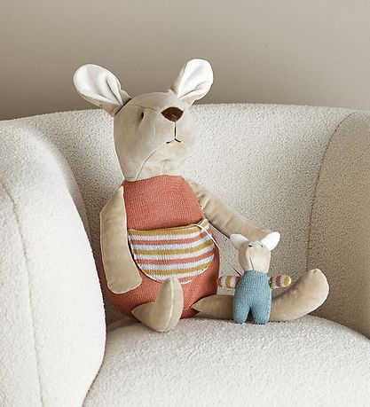 Bloomingville Stoffpuppe - 33 cm - Clover - Braun