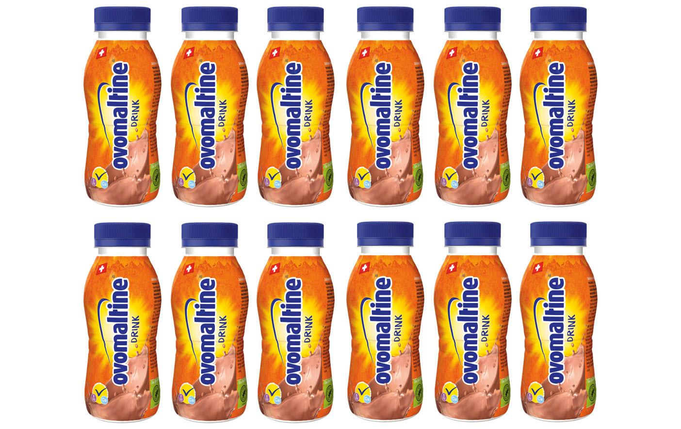 Drink 12 x 250 mlTafelgetränk mit Milch und Ovomaltine