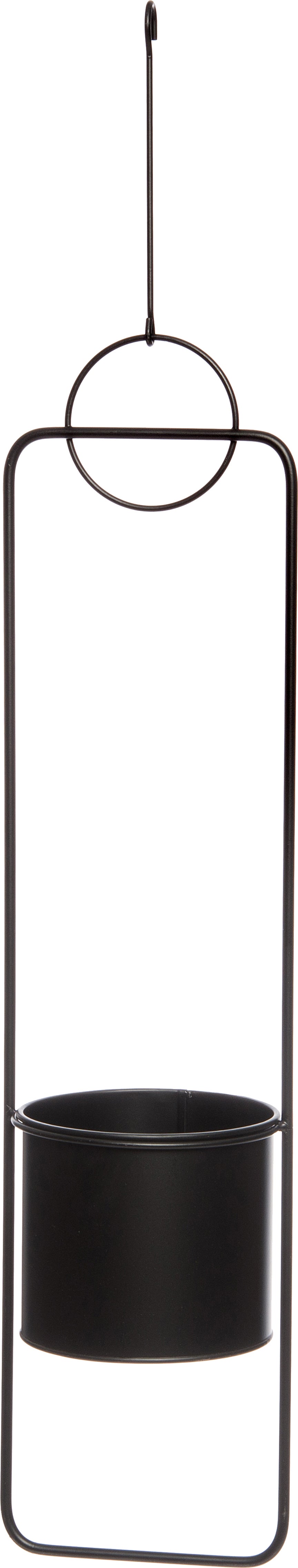 Intratuin hangpot zwart 17 x 15,5 x 88,5 cm
