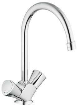 Grohe Costa-S 1-gats keukenkraan m. hoge uitloop chrooom