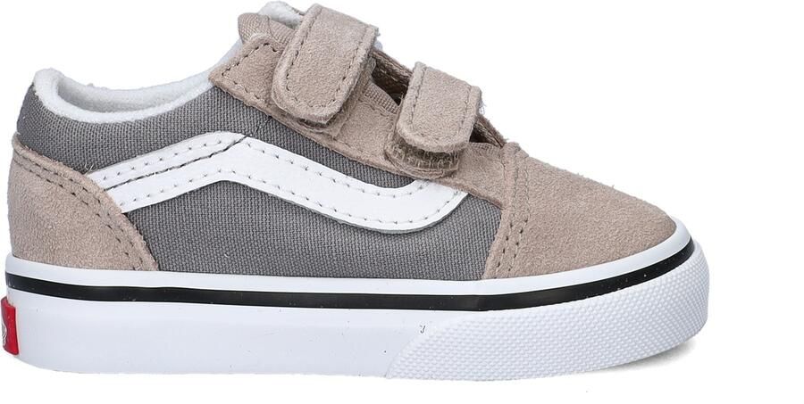 Vans Old Skool V 2-tone Sneakers grijs Textiel