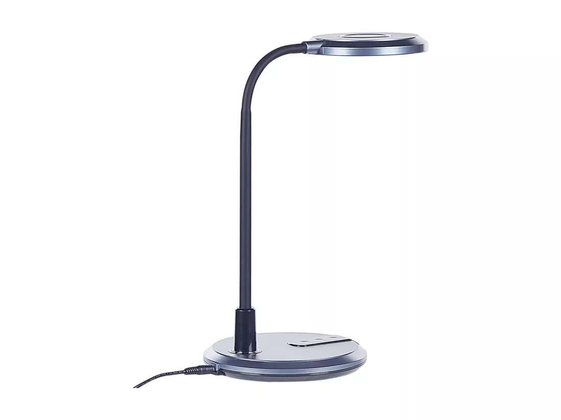 Lampe de bureau LED COLUMBA Réglable Métal Noir
