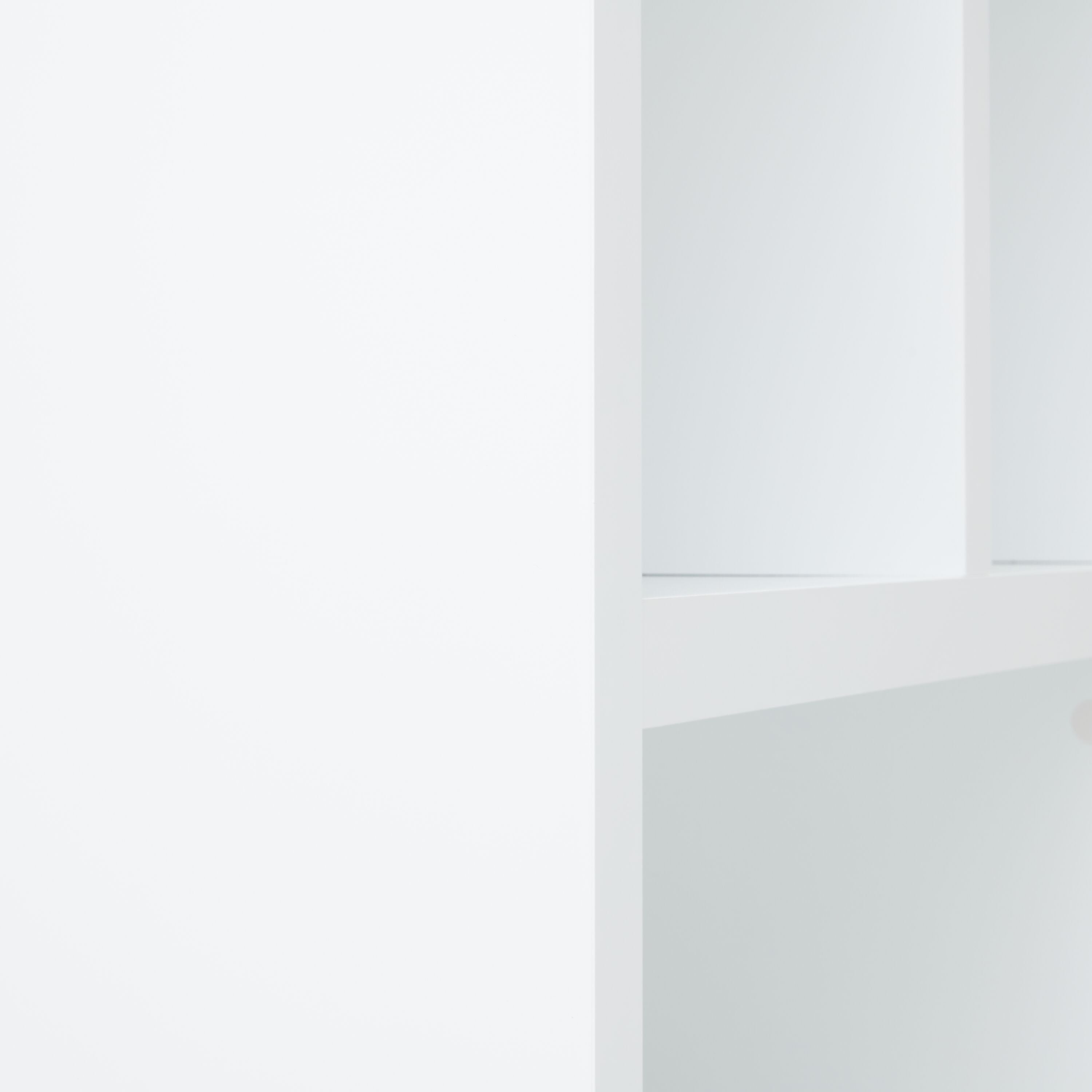 INDUS Regal - Weiss / B: 150.0 cm x T: 34.0 cm x H: 198.0 cm