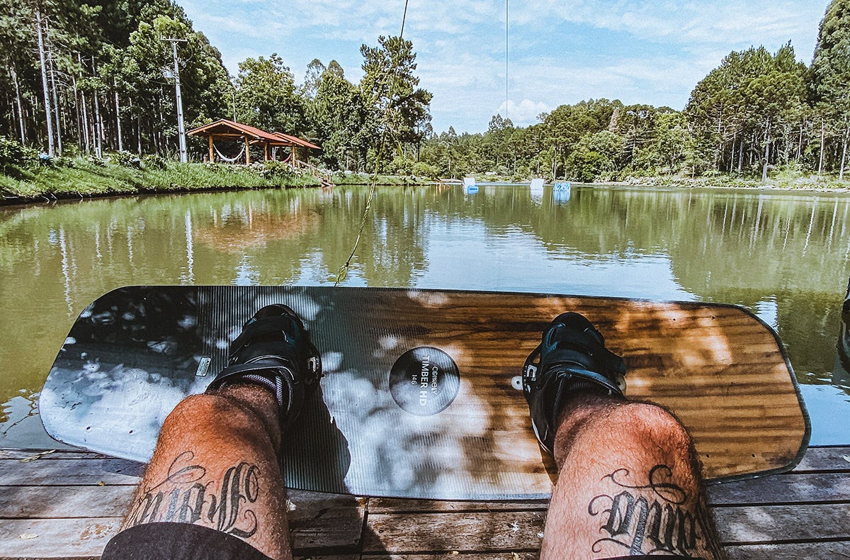 Wakeboarding in Südfrankreich
