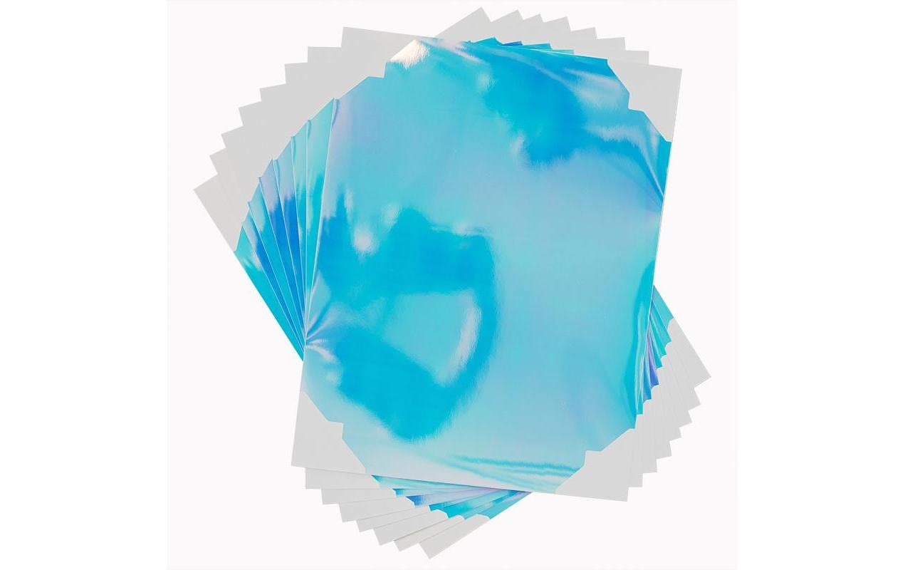 Stickerpapier irisierend Blau/Hellblau/LilaStickerpapier