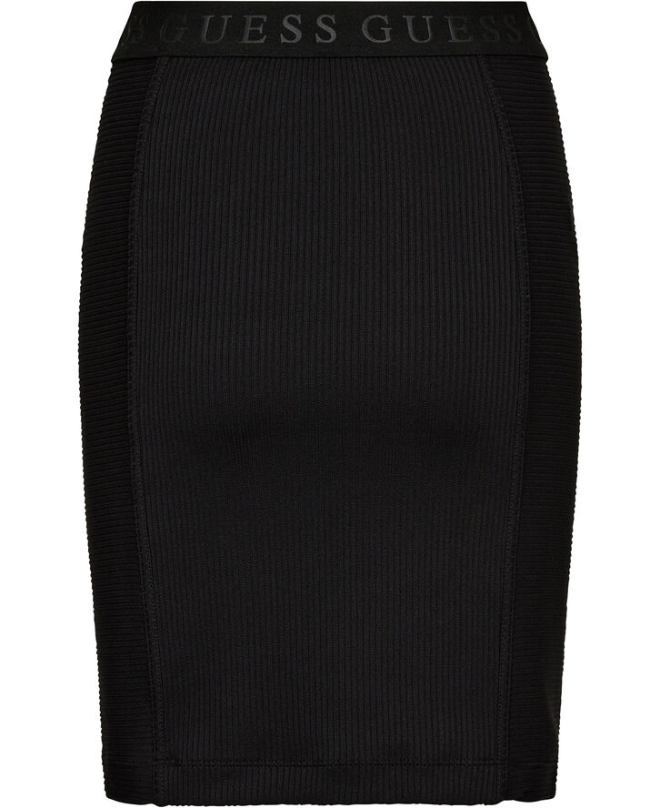 GUESS EMI BODYCON SKIRT Jet black a996