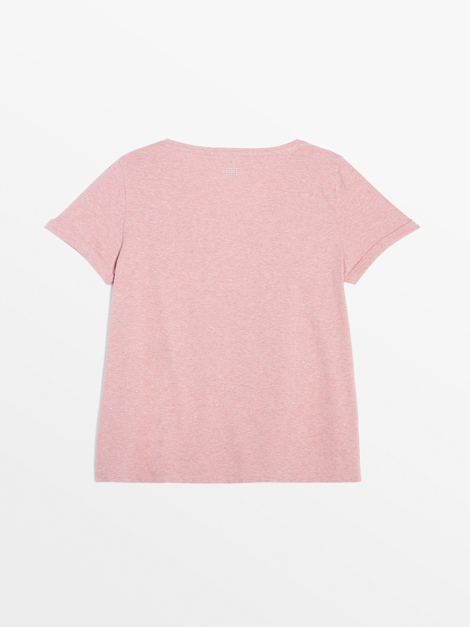 Tee Shirt Femme Manches Courtes Rose