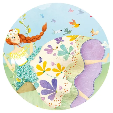 Djeco Puzzle: Blumenfee, 36 Teile