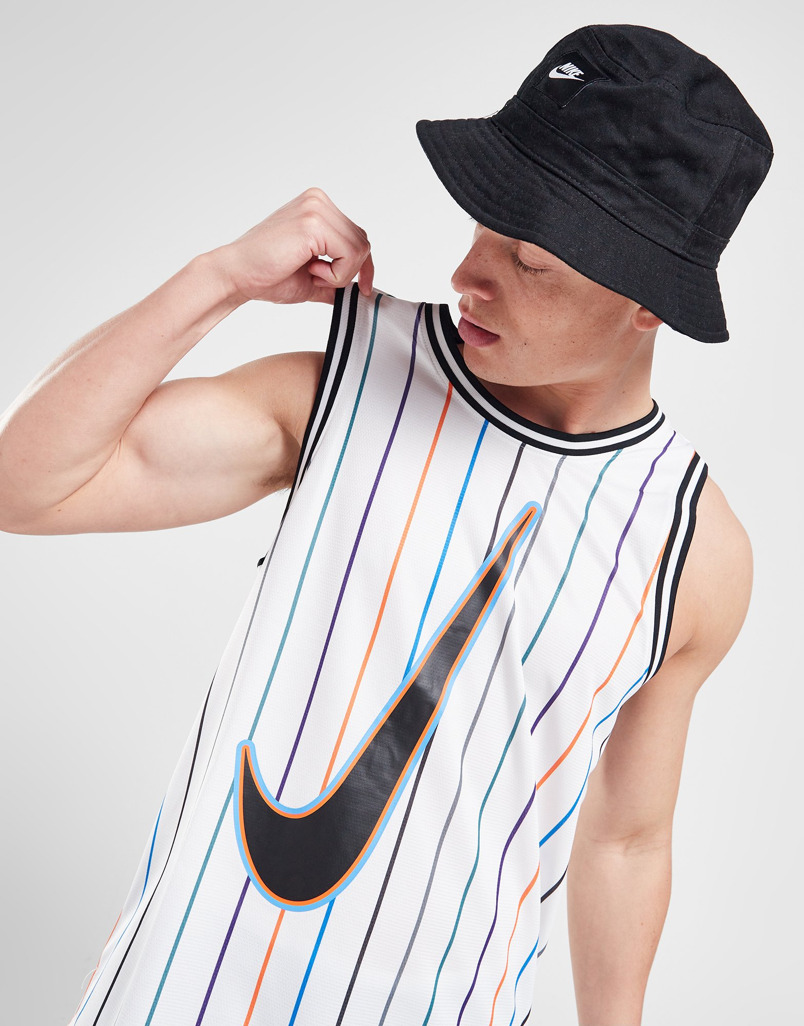 Nike Pinstripe Basketball Jersey