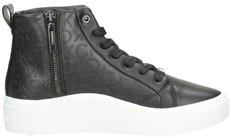 Calvin Klein Cupsole Wave High Top zwart