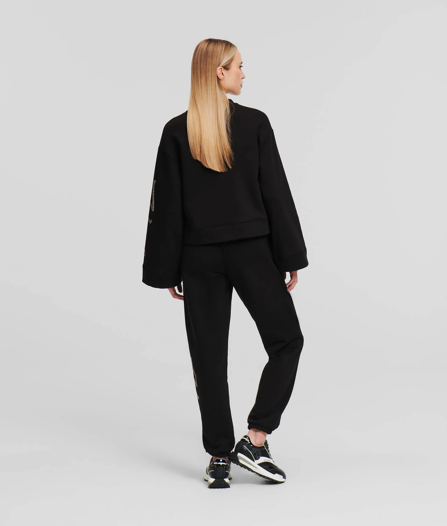 PANTALON DE JOGGING KARL SIGNATURE À STRASS