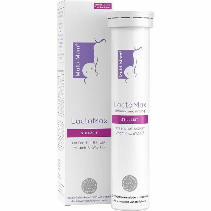 Multi-Mam Lactamax Brausetabletten, 20 St