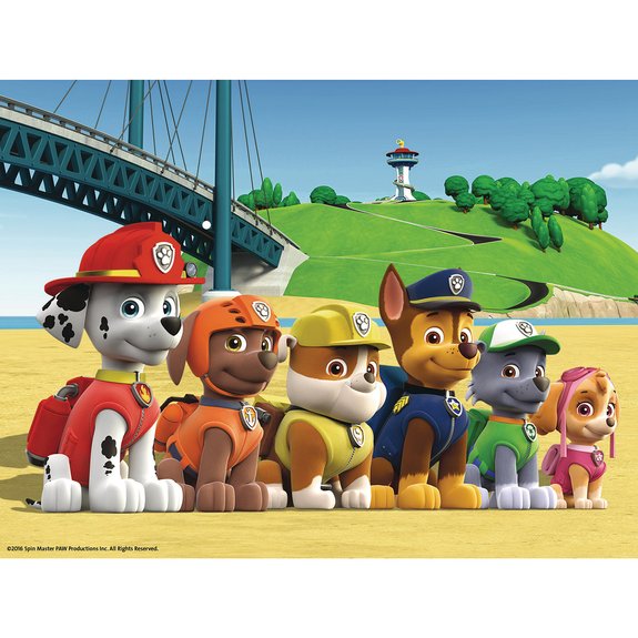 Puzzle 12 cubes Pat'Patrouille
