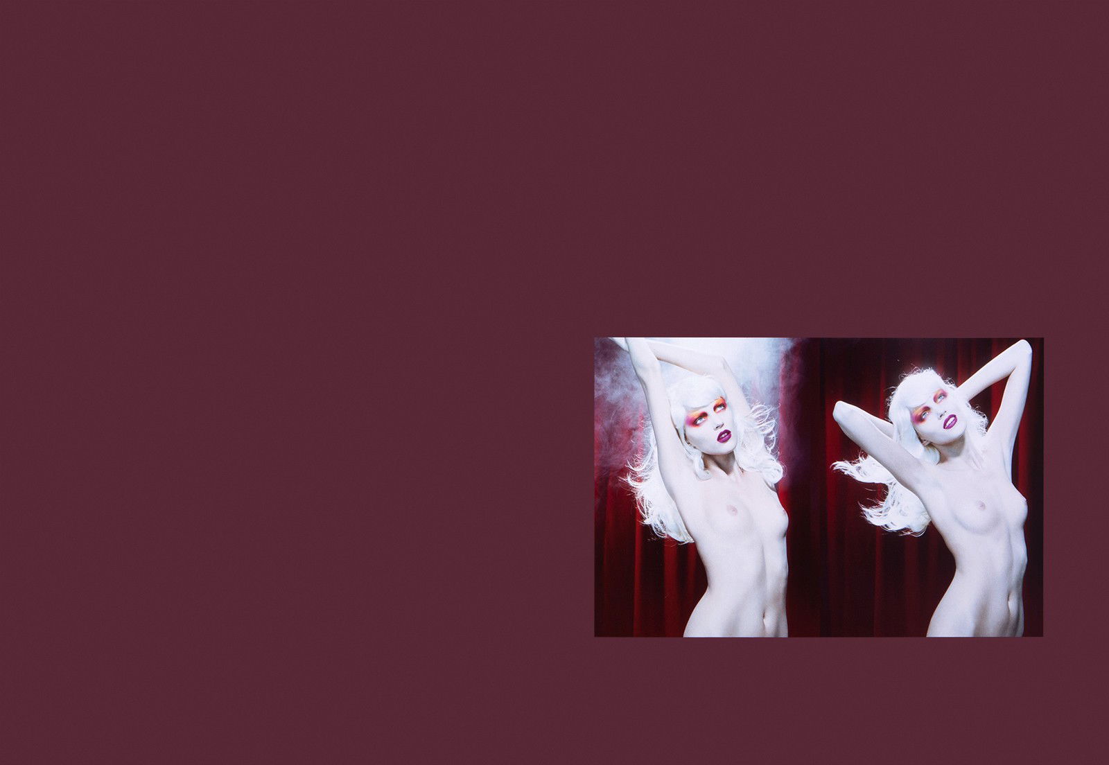 Cabaret #3, 7 - Diptych by Miles Aldridge - Limited Edition. Edition of: 180. Certificate of Authenticity.