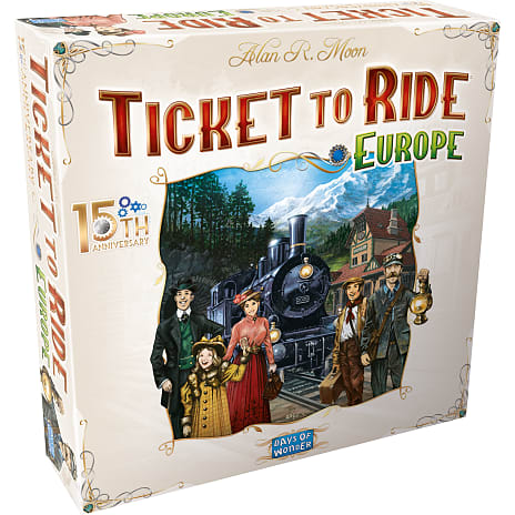 Ticket to Ride Europe 15th Anniversary