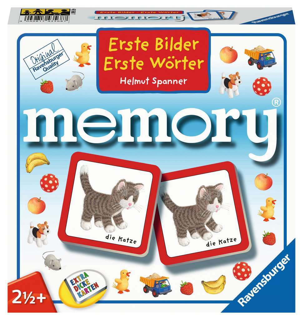 Ravensburger Spiel Erste Bilder - Erste Wörter memory®