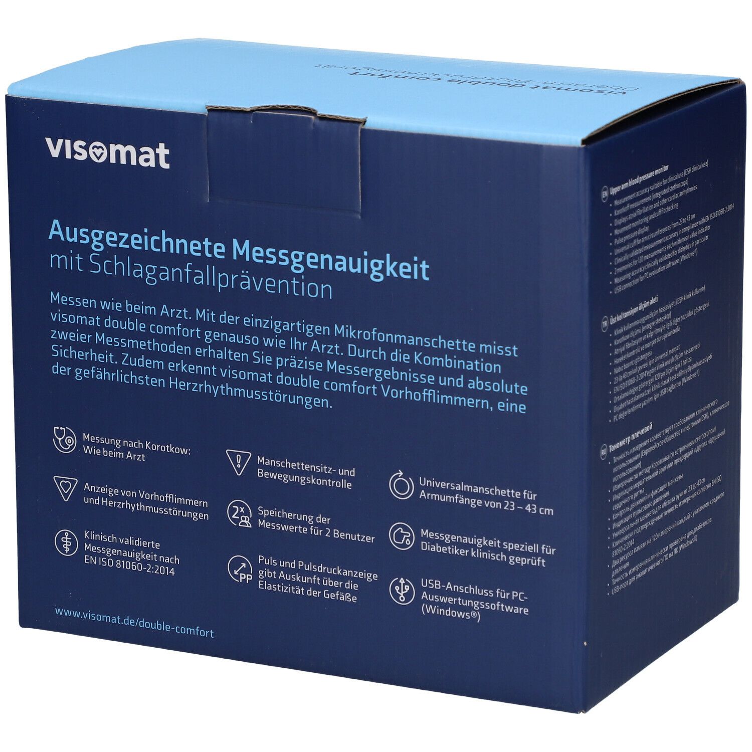 visomat® double comfort Oberarm-Blutdruckmessgerät