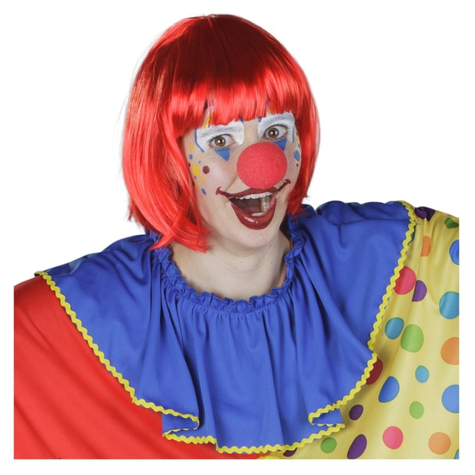 Perücke für Erwachsene - Roter Bob