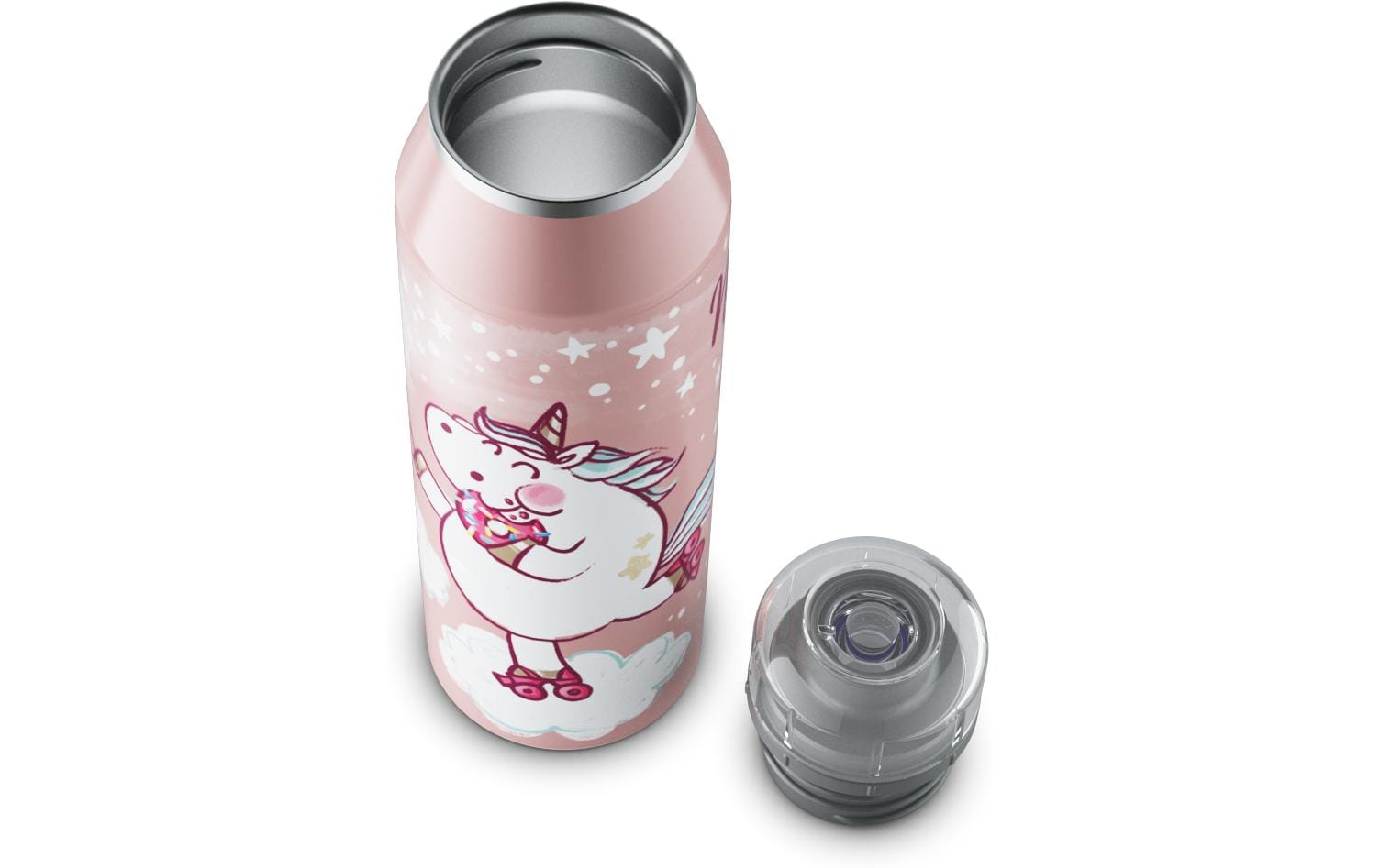 Thermosflasche Kids Unicorn 500 ml, RosaIsolierflasche