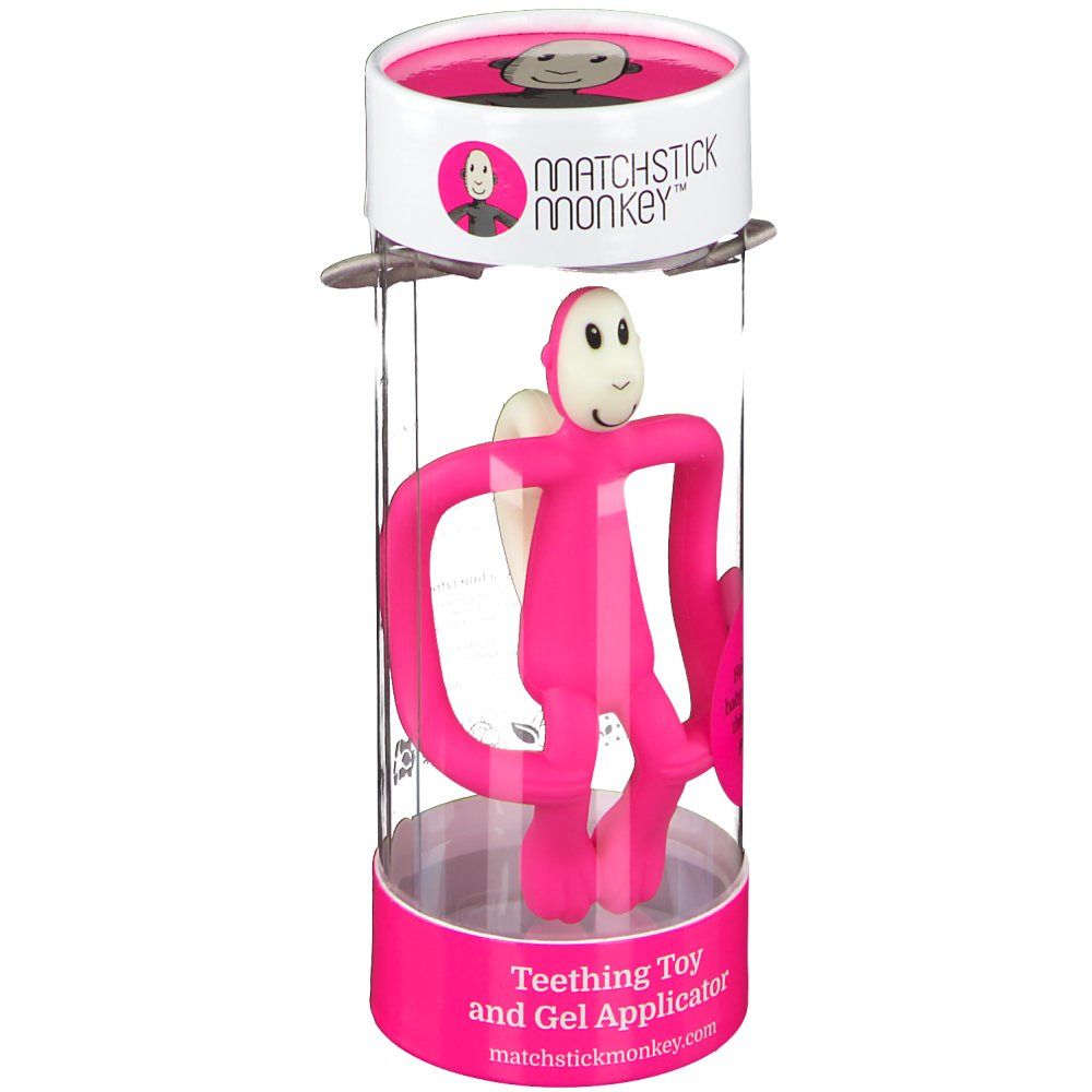 Matchstick Monkey Beißring Rosa