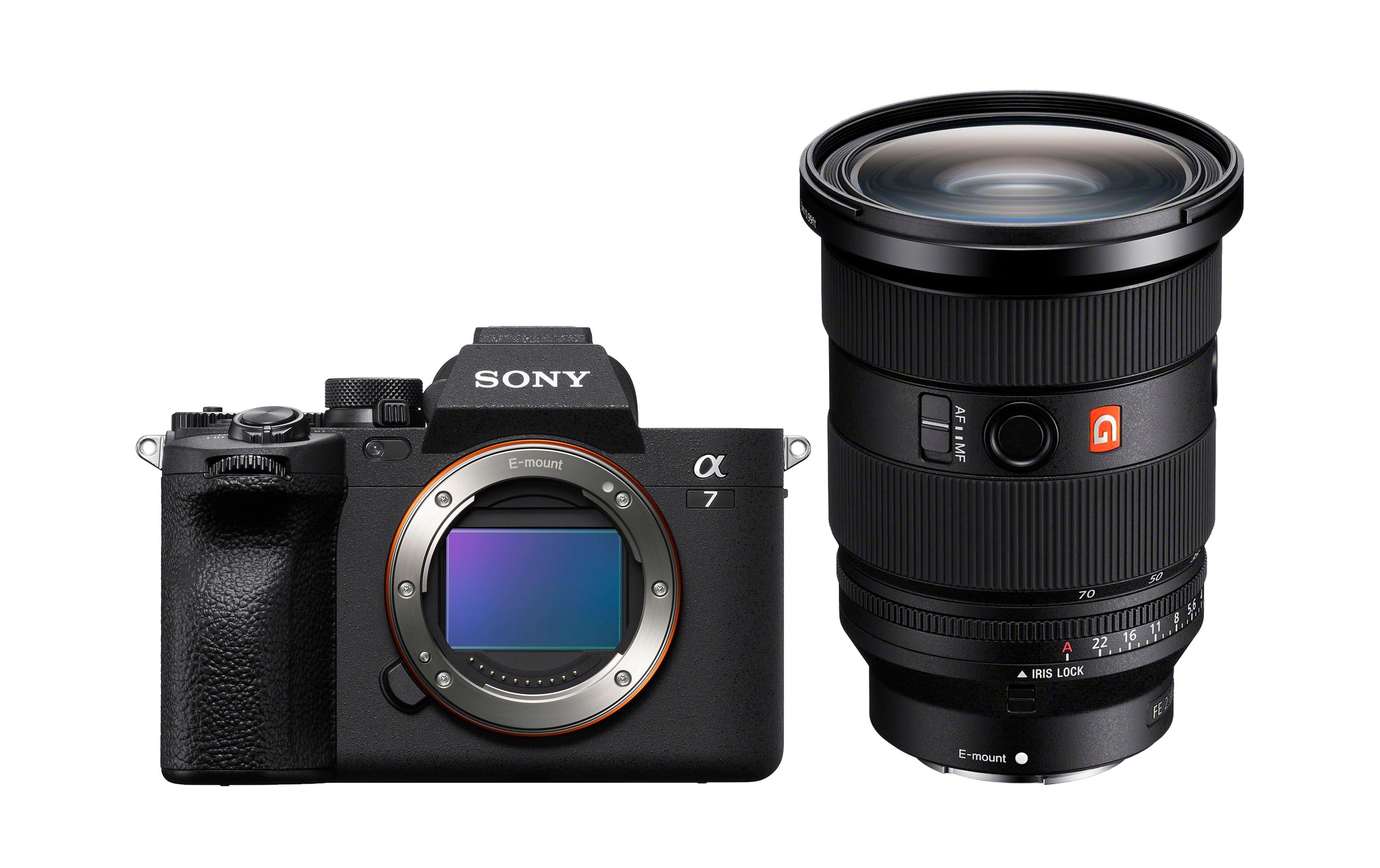 Fotokamera Alpha 7 IV 24-70mm F/2.8 GM II Kit<br>Leistungsstarke Vollformat-Hybrid-Kamera für Foto- und Videoaufnahmen mit 24-70mm Objektiv