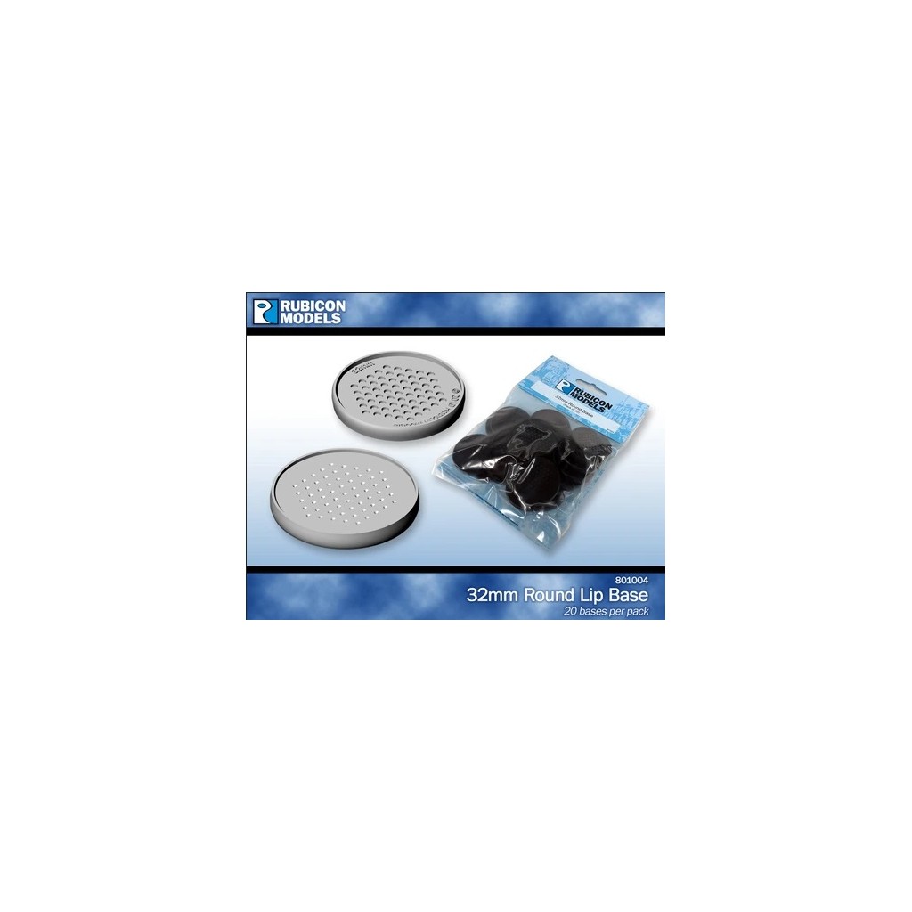 32mm Round Bases