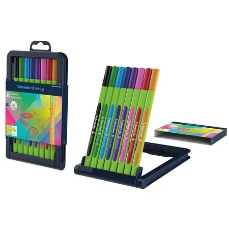 Schneider Fineliner Line-Up, 04 mm, Stiftebox 8 Stück