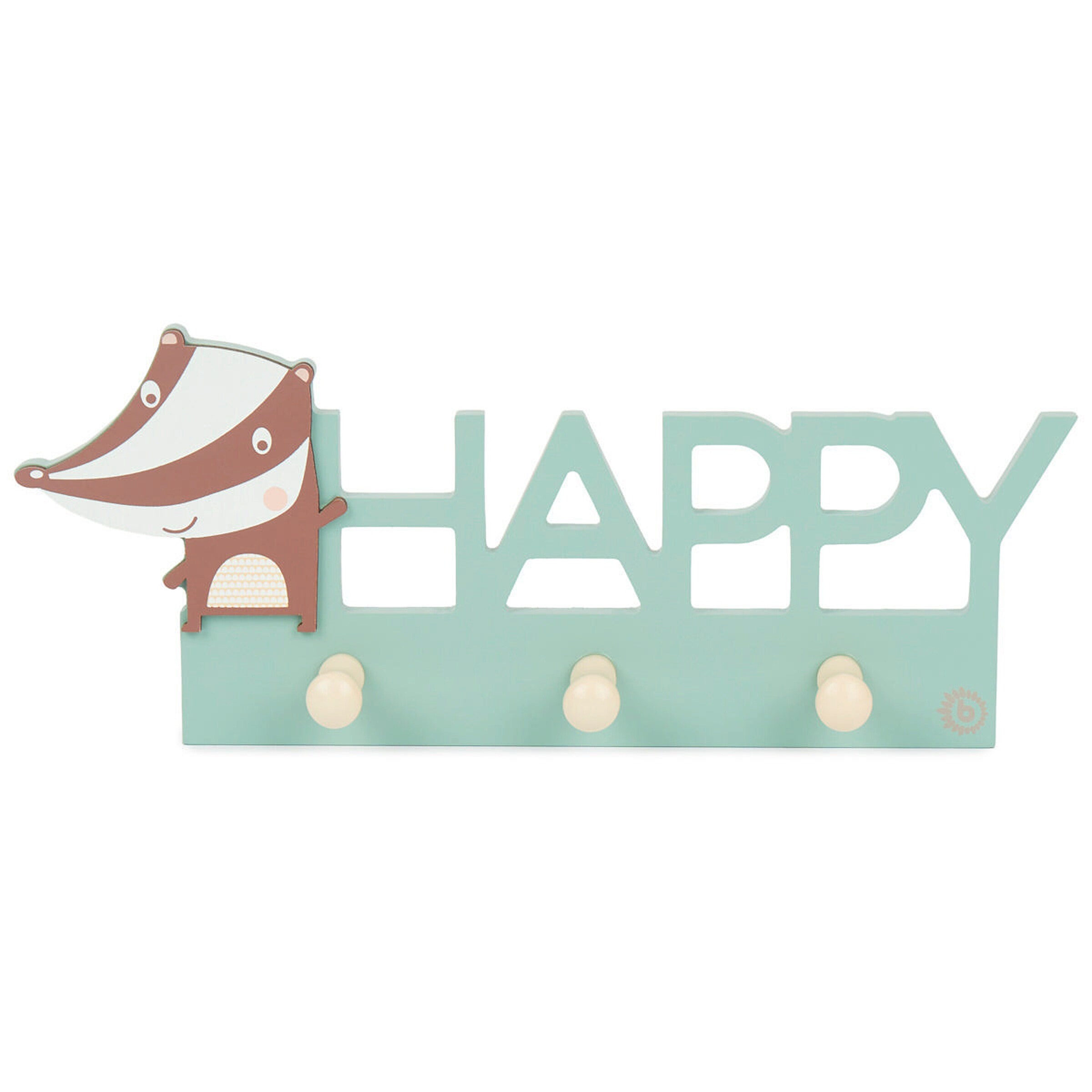 Bieco Garderobe Kinder Happy Rosa