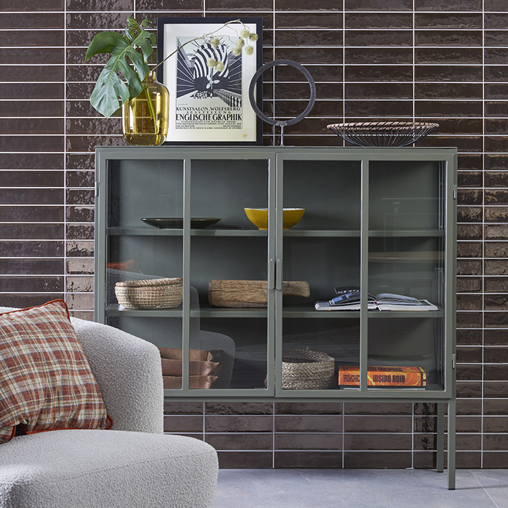 Wandkast Kentucky Green Olive