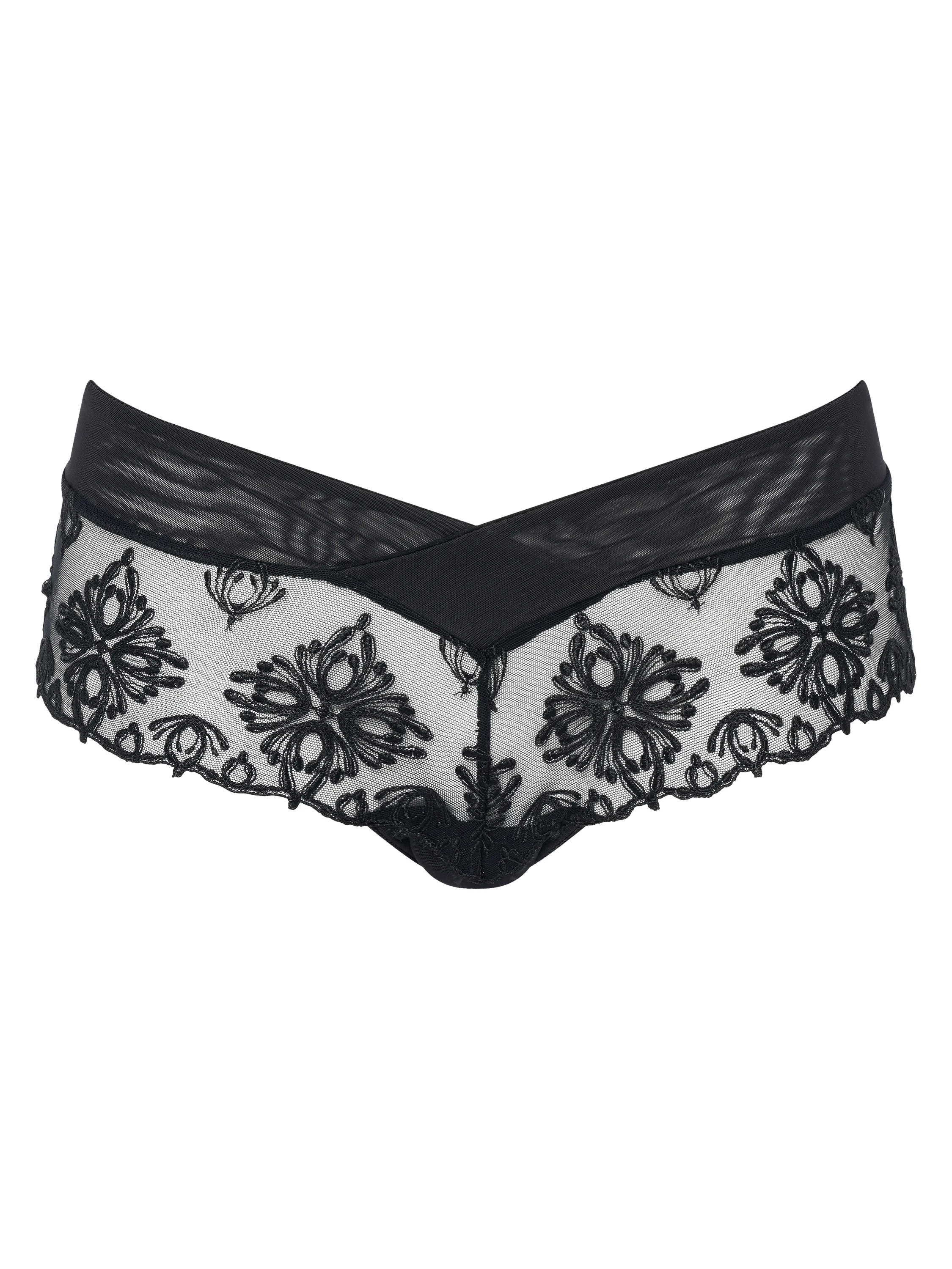 CHAMPS ELYSEES - Shorty broderie italienne | Noir