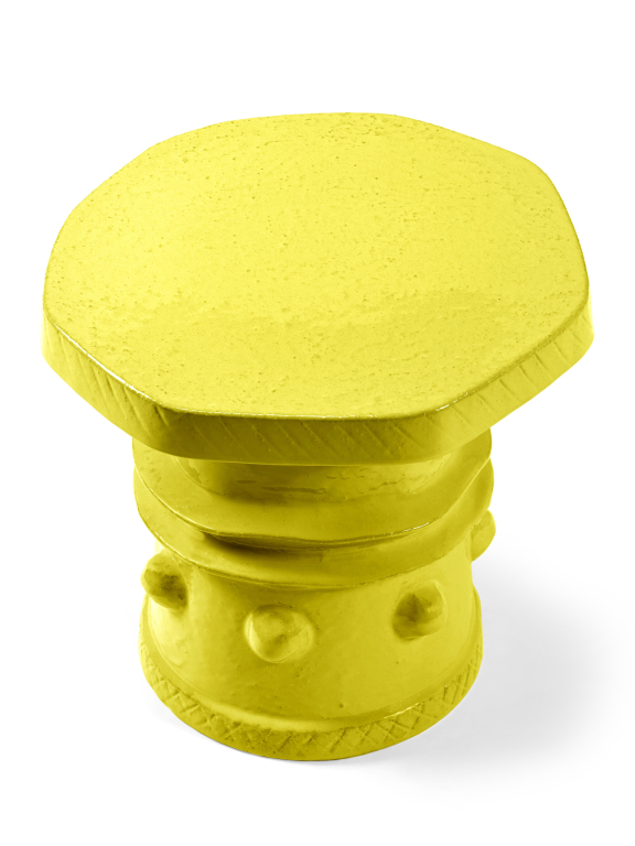 Serax Side Tables by Marie Michielssen Clara bijzettafel Yellow