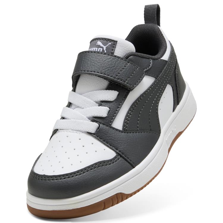 PUMA PUMA REBOUND V6 LO AC   PS 397419 PUMA-WHITE-DUSKY-GRAY-GUM