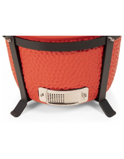 Patton Premium Kamado 15 Inch Table Red Devil - Barbecue - Ø 34 cm Rood