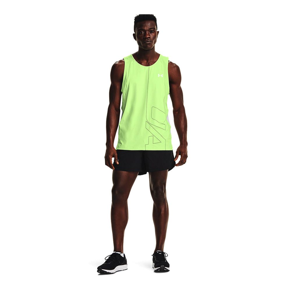 Under Armour LAUNCH RUN - Short Homme black