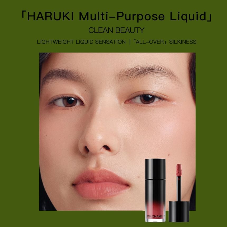 RED CHAMBER - Haurki Multifunctionele Vloeibare Lippenstift - 3 Kleuren