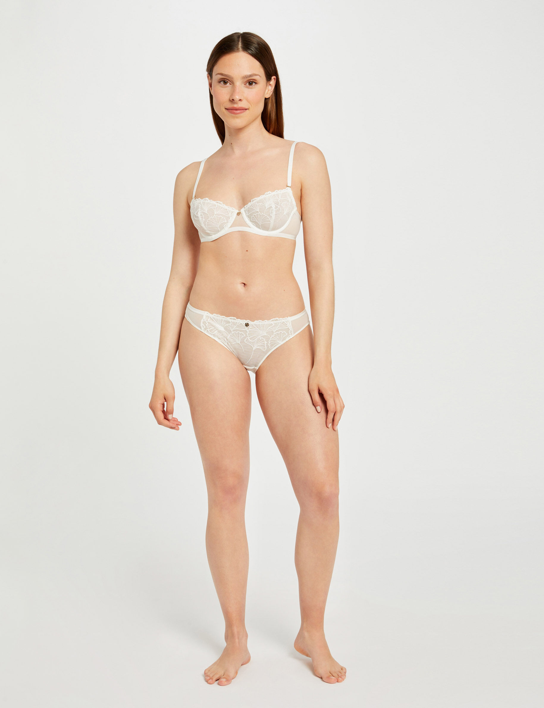 Soutien-gorge armatures ivoire femme - ivoire