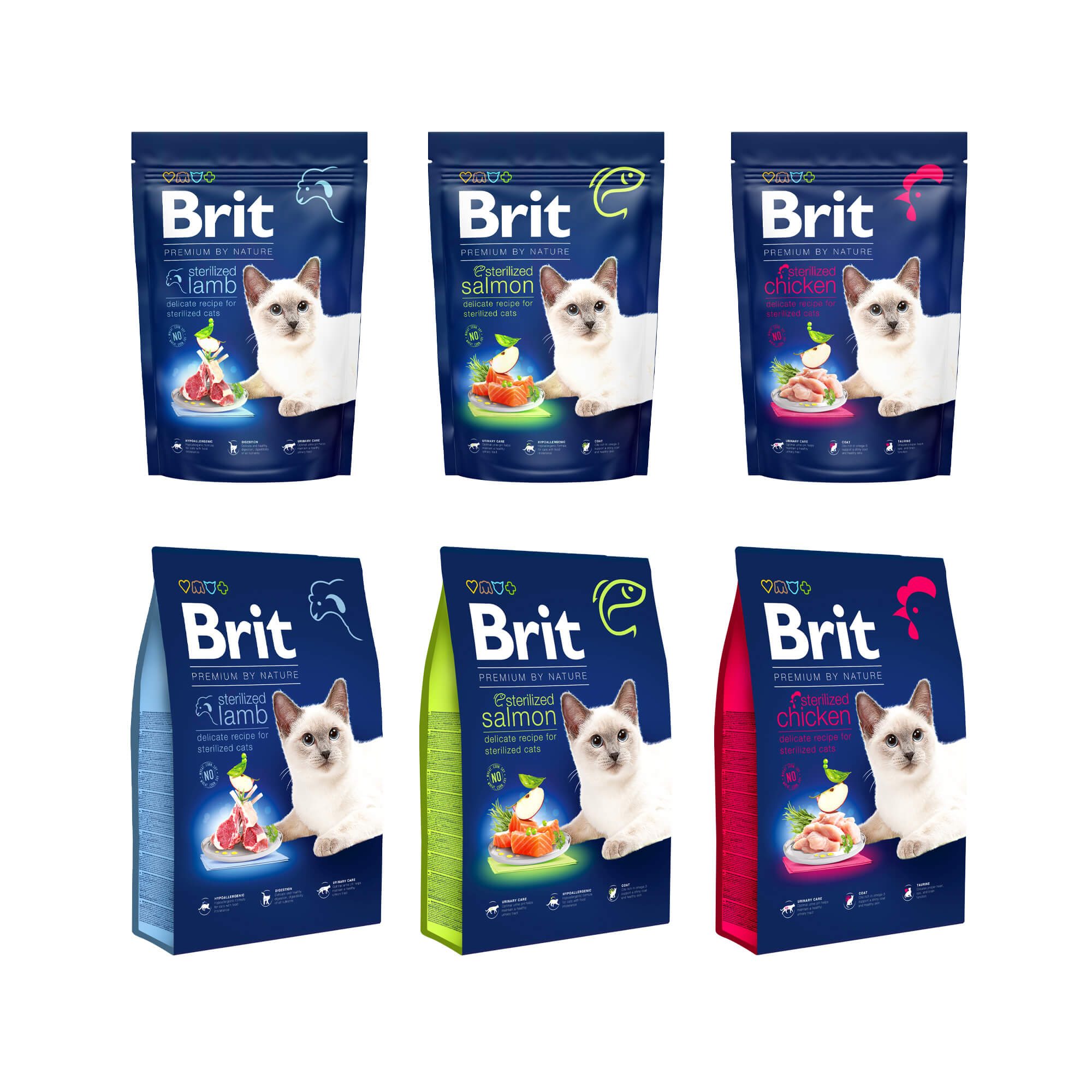 Brit Premium By Nature Cat - Sterilized