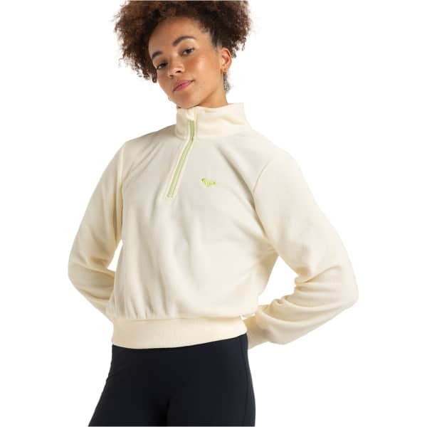 Sweat polaire ROXY WAVES OF WARMTH HZ BUTTERCREAM