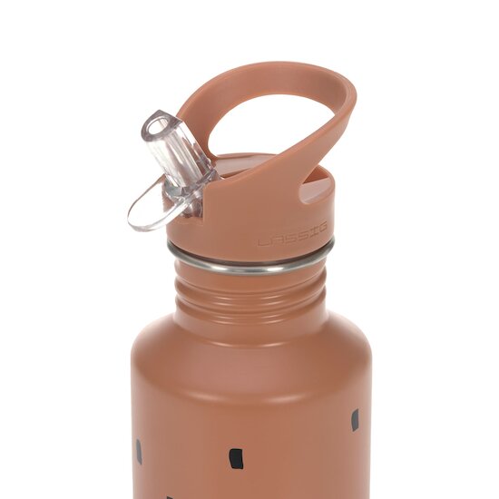 Gourde en inox Happy Prints   Caramel        de               Lässig