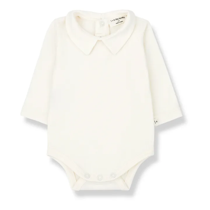 1+ in the family Body Col Coton Bio Mathilde | Ecru